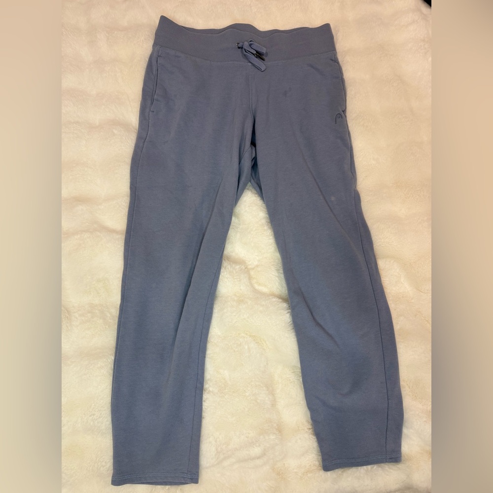 Women's Slate Blue Joggers with Drawstring Waist